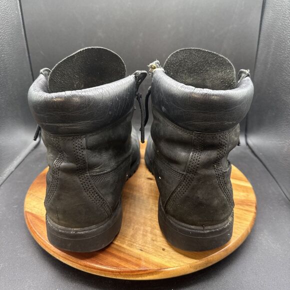 Timberland Premium Black Mens Size 10 Work Boots 6” Waterproof 10073